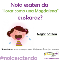 llorar como una Magdalena